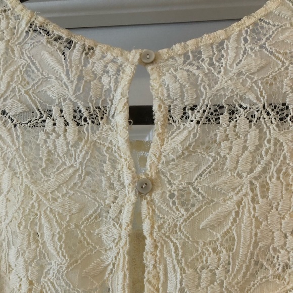 NWOT American Eagle Sheer long lace tank top - Picture 7 of 7